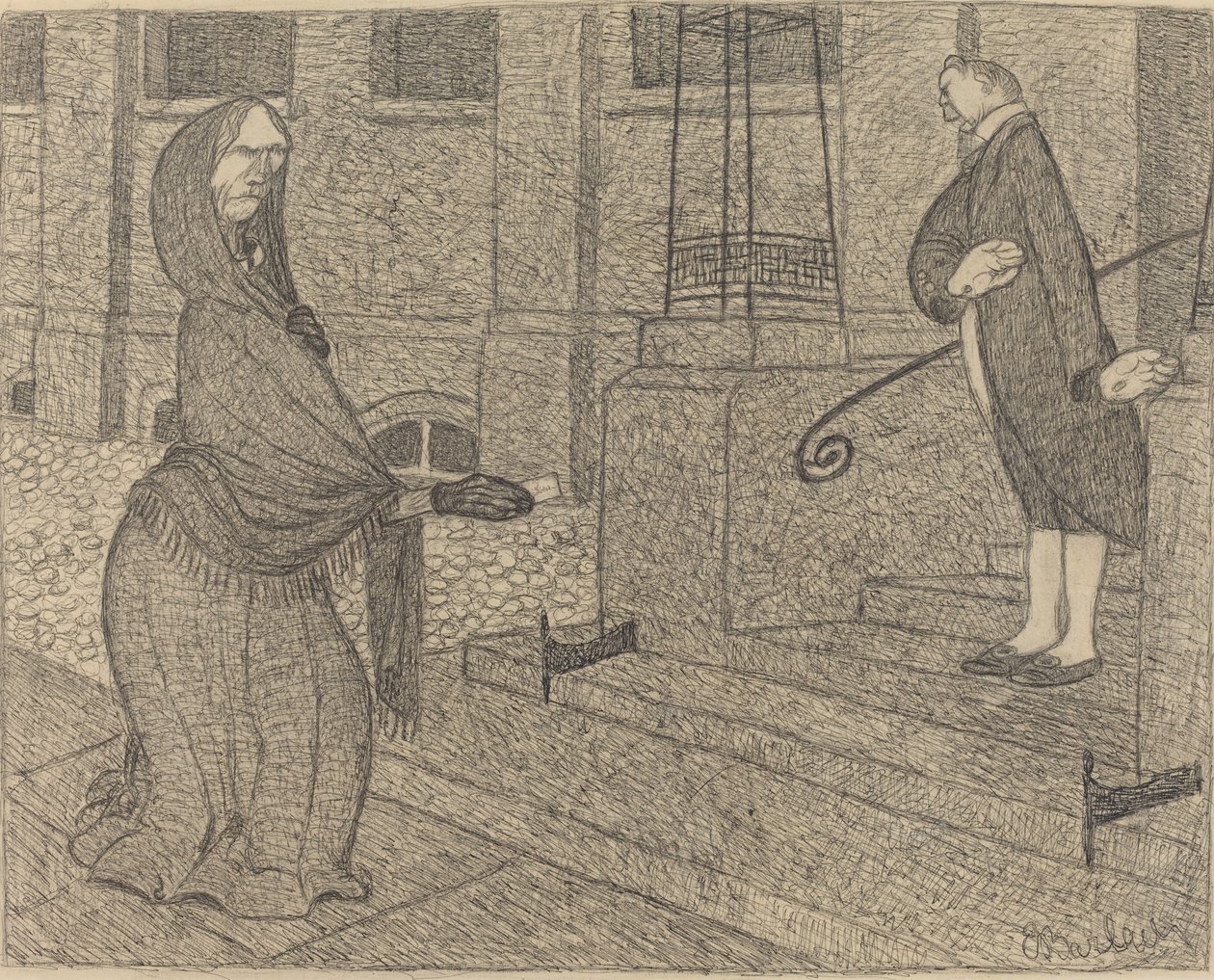 Magas színvonalú alkotó: Ernst Barlach