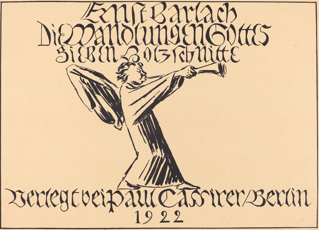 Címlap alkotó: Ernst Barlach