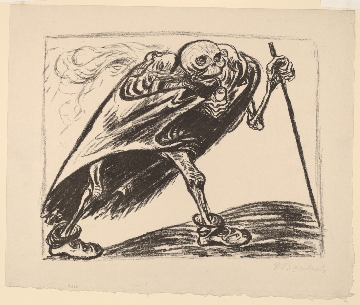Vándor Halál alkotó: Ernst Barlach