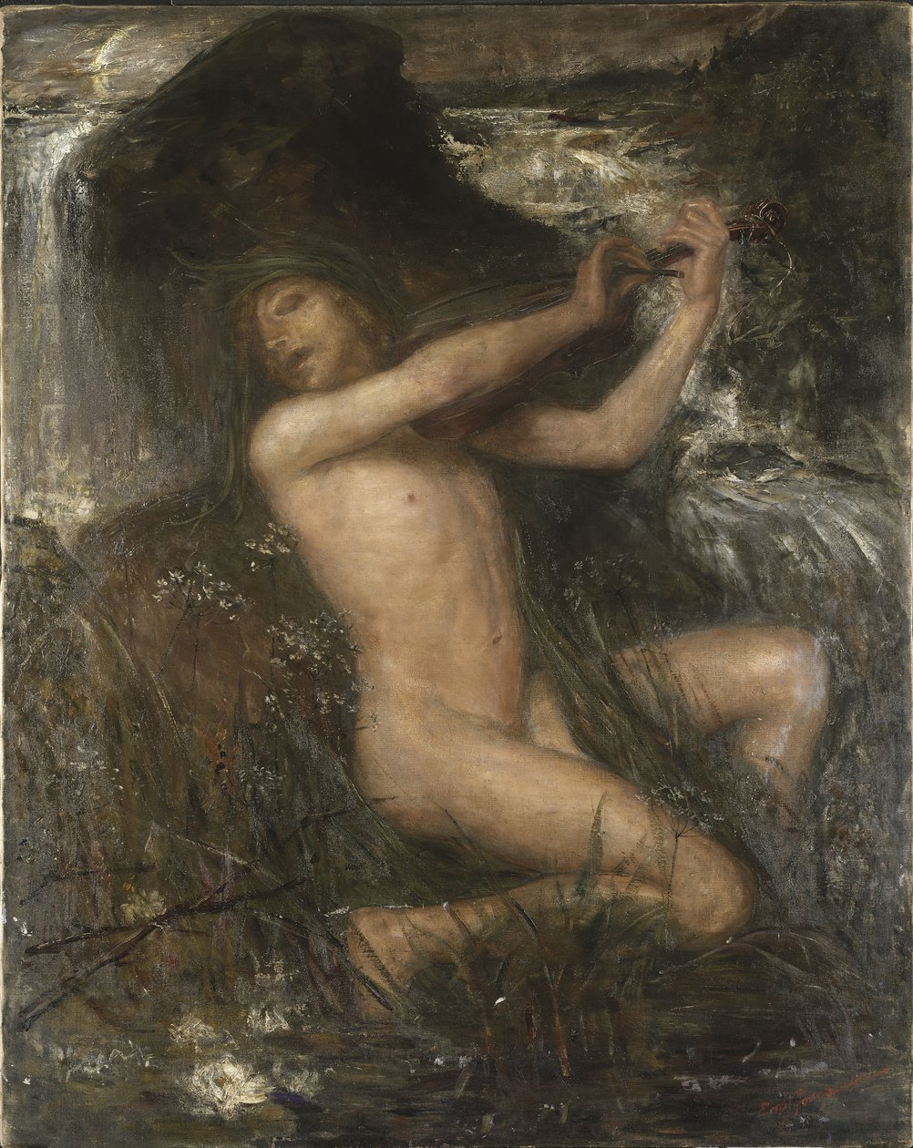 Neck Näcken, 1882 alkotó: Ernst Josephson