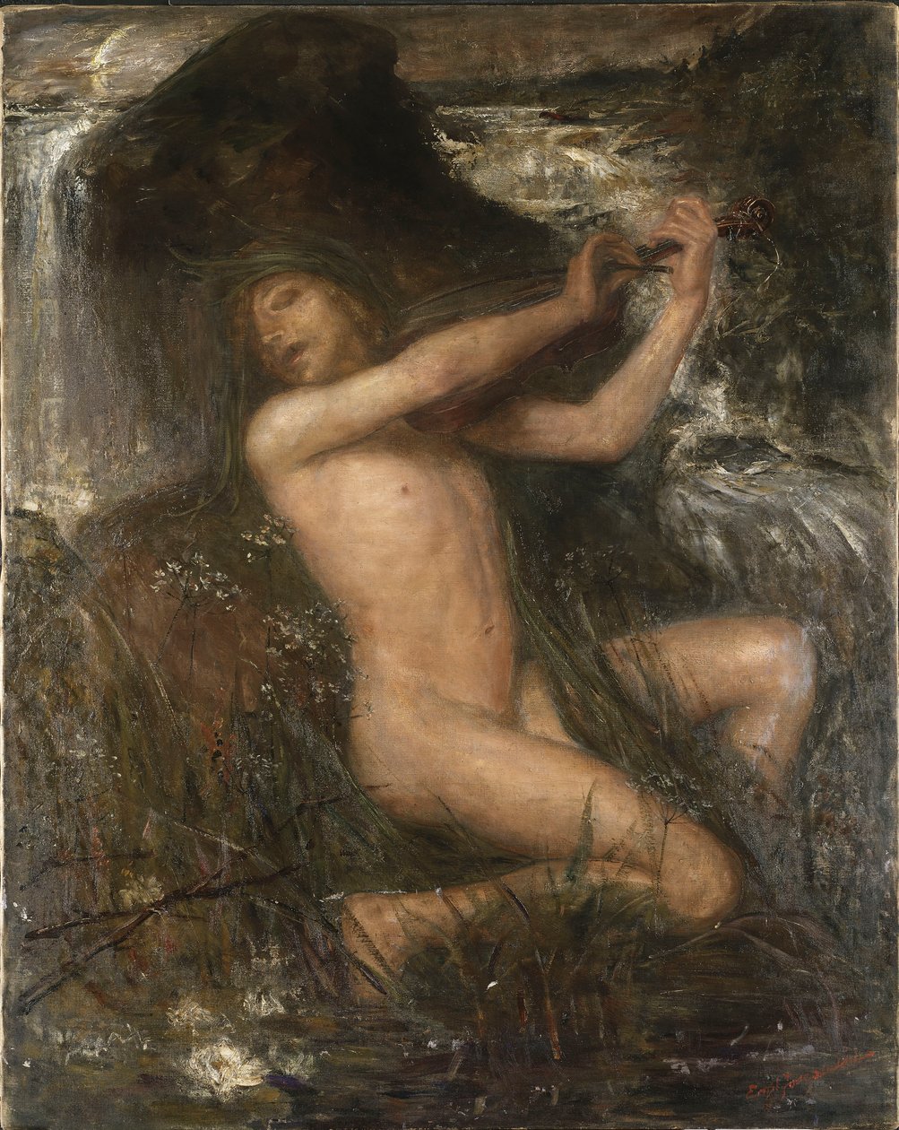 A Víz Sprite alkotó: Ernst Josephson
