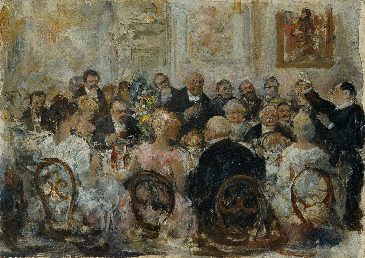 A délutáni beszélgetés alkotó: Ernst Juch
