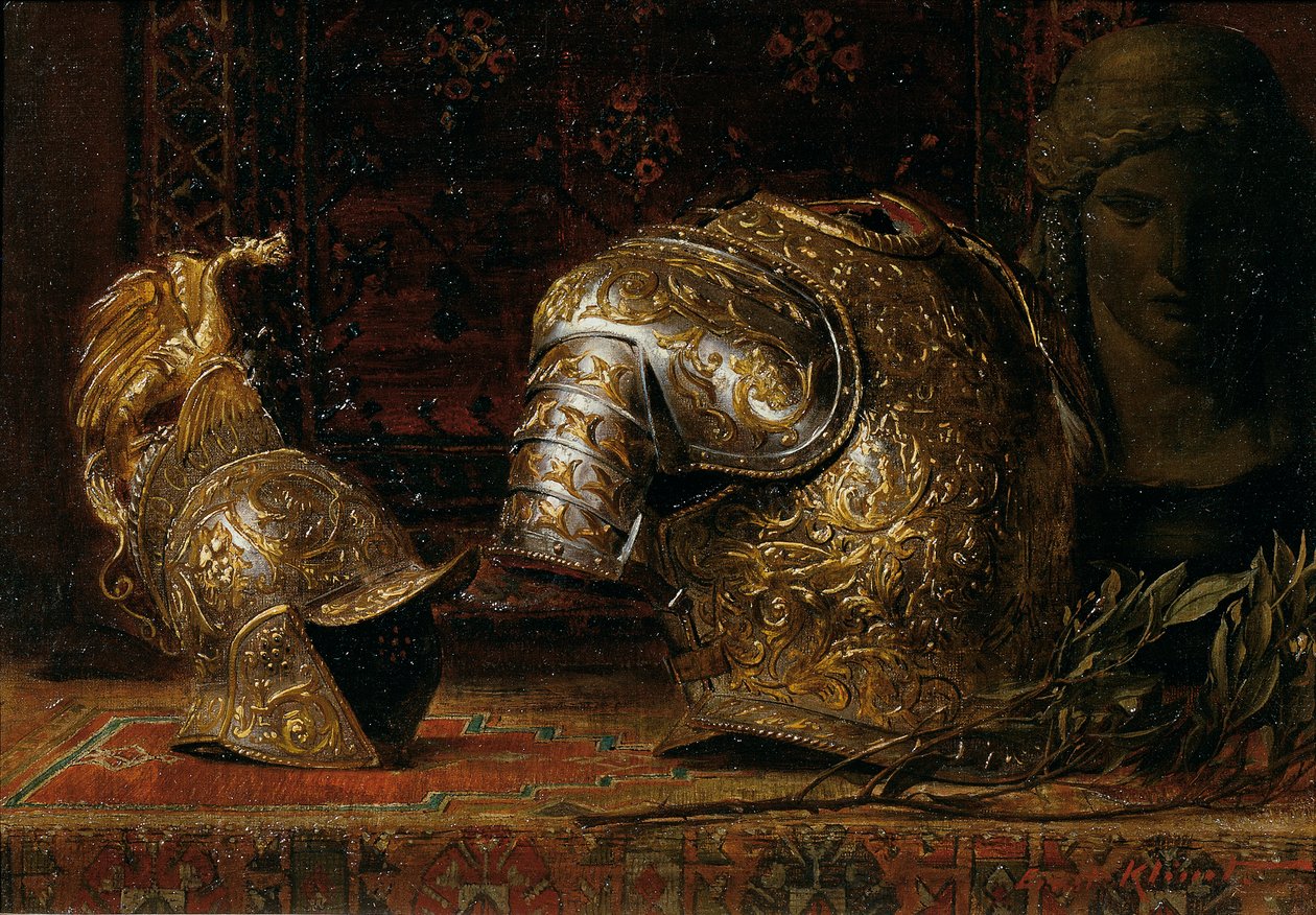 Csendélet páncéllal alkotó: Ernst Klimt