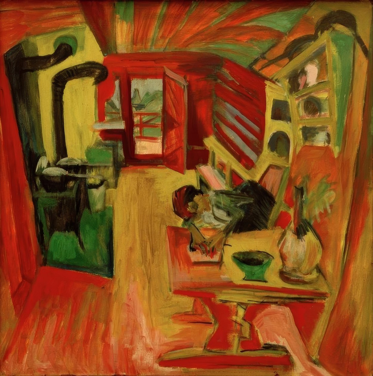 Alpesi konyha alkotó: Ernst Ludwig Kirchner