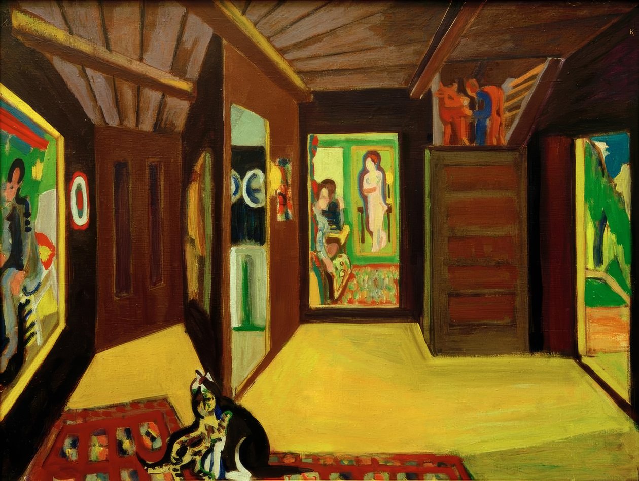Bergatelier alkotó: Ernst Ludwig Kirchner