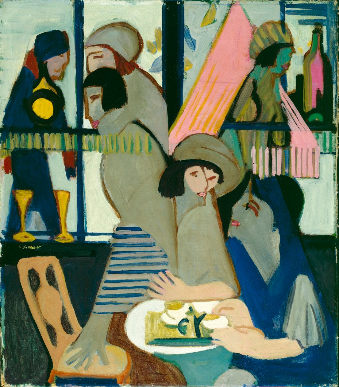 Cafe alkotó: Ernst Ludwig Kirchner