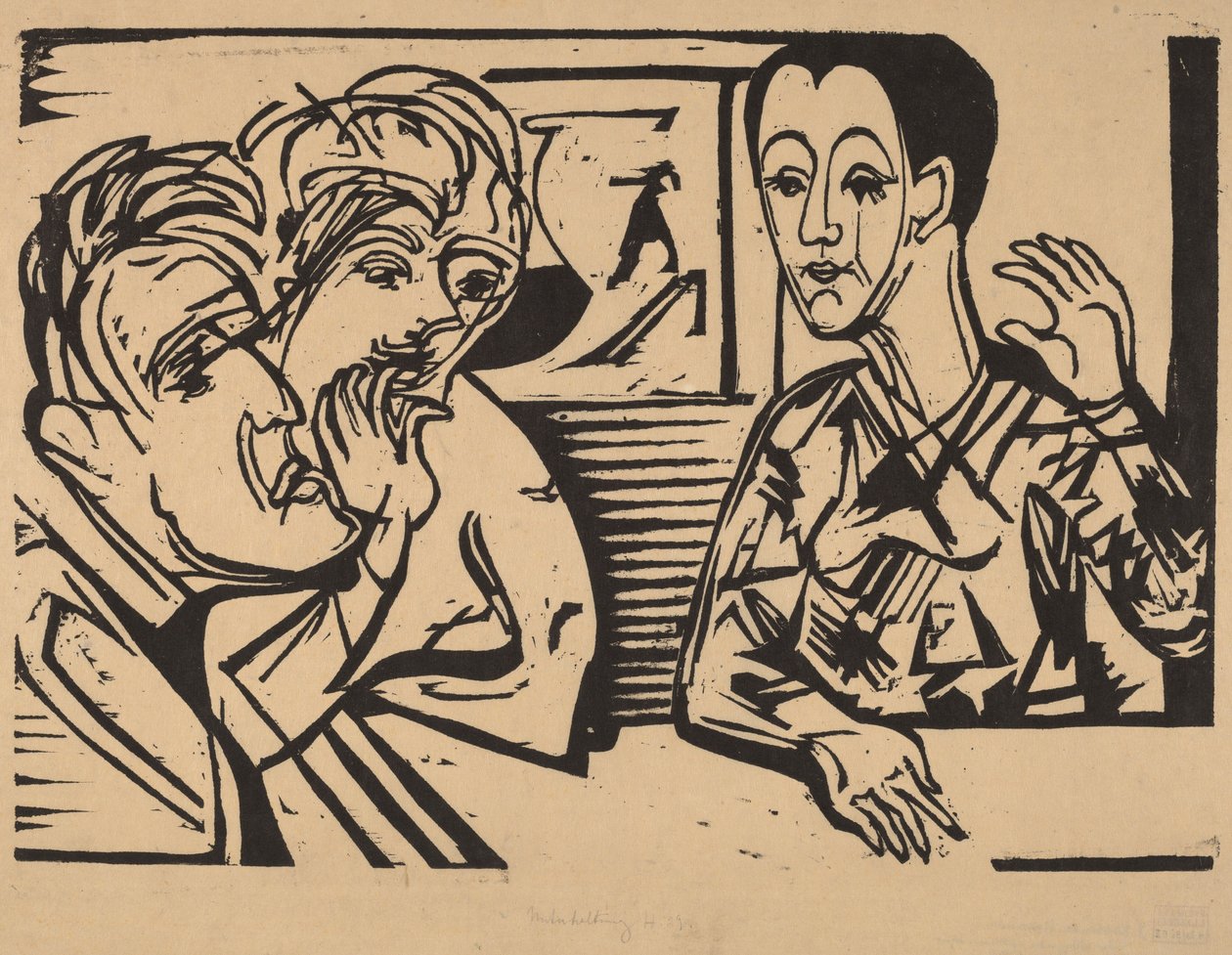 Beszélgetés alkotó: Ernst Ludwig Kirchner