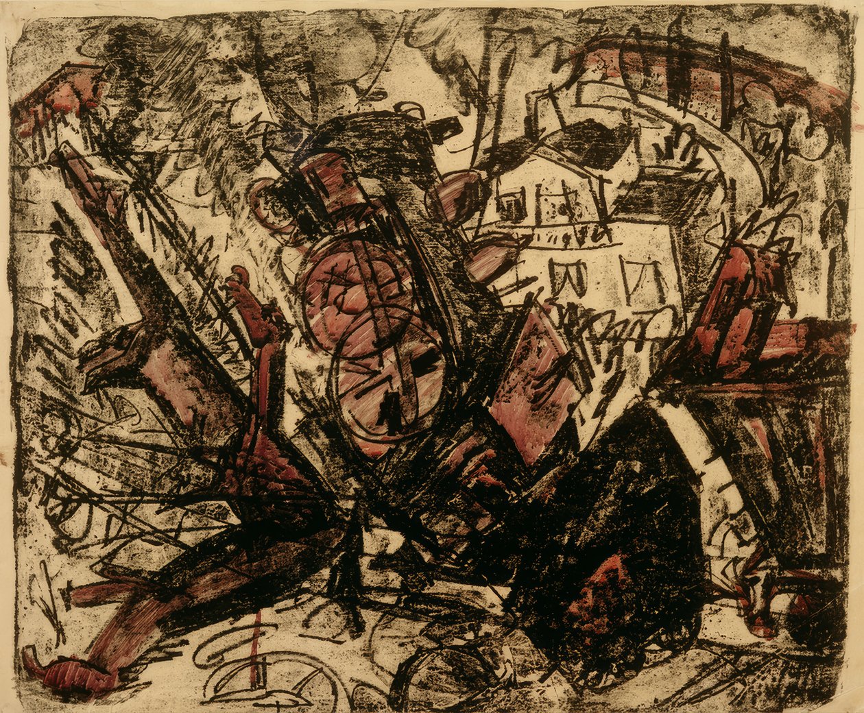 A vasúti baleset alkotó: Ernst Ludwig Kirchner