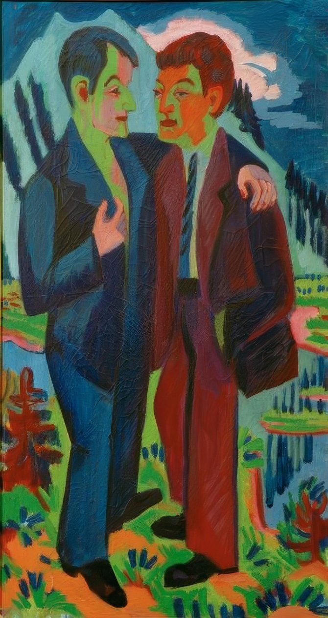 A barátok alkotó: Ernst Ludwig Kirchner