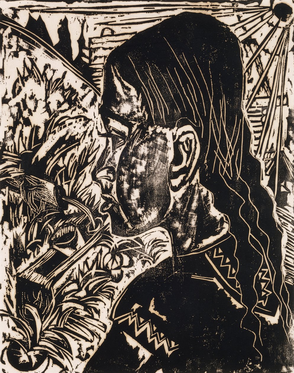 Dorli, 1917 alkotó: Ernst Ludwig Kirchner