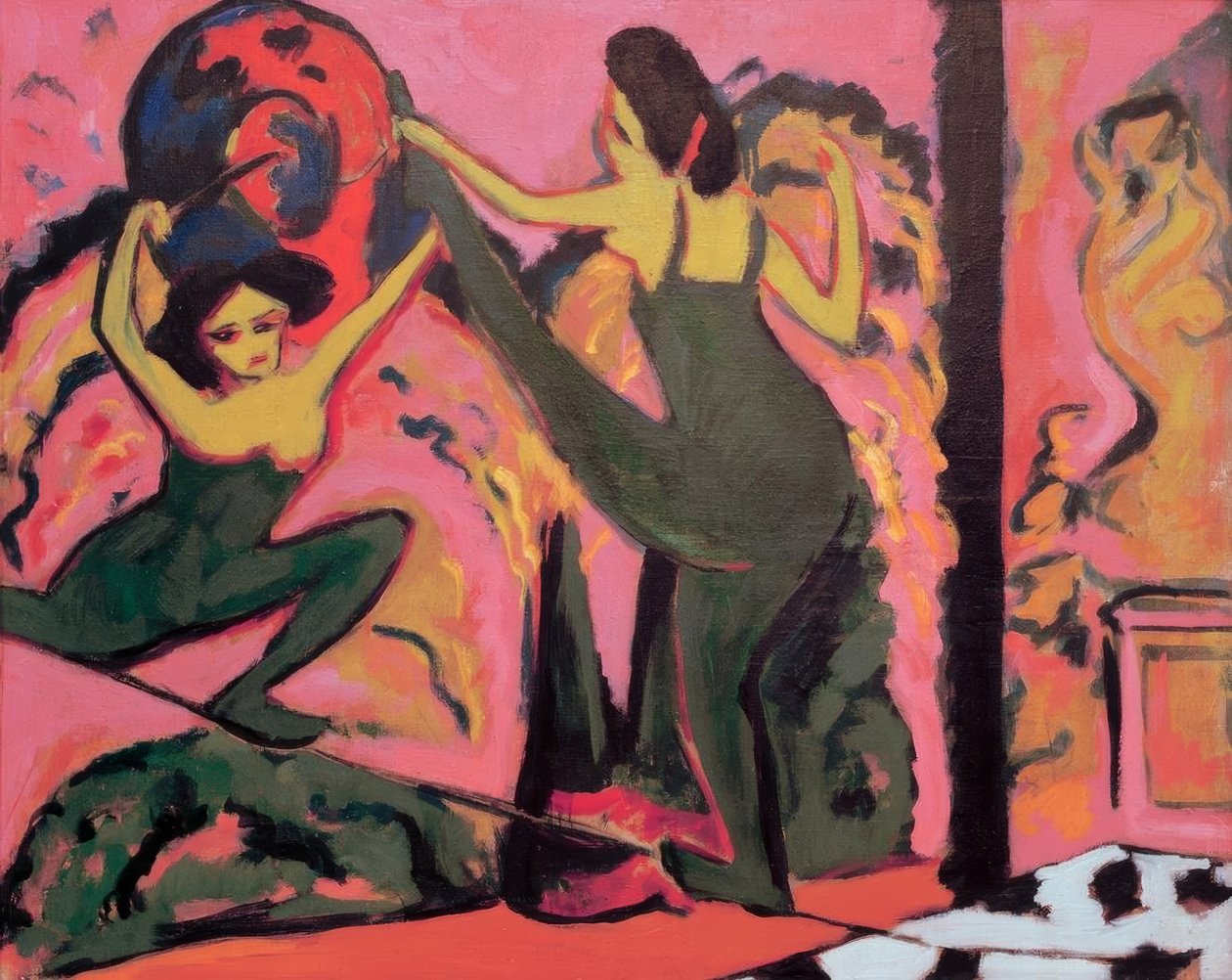 Kötéltánc alkotó: Ernst Ludwig Kirchner