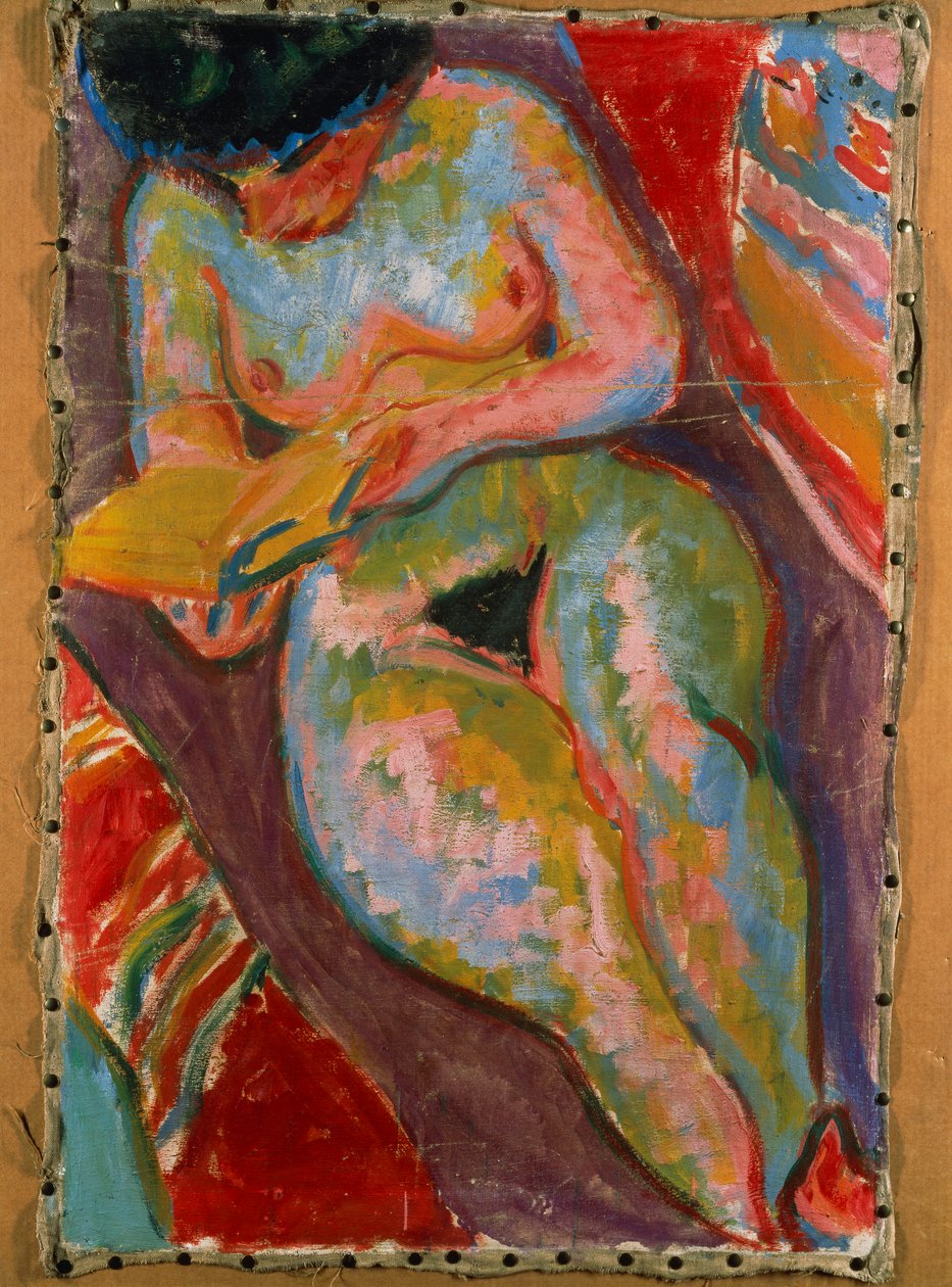 Női akt alkotó: Ernst Ludwig Kirchner