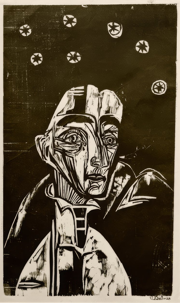 Nő az éjszakában alkotó: Ernst Ludwig Kirchner
