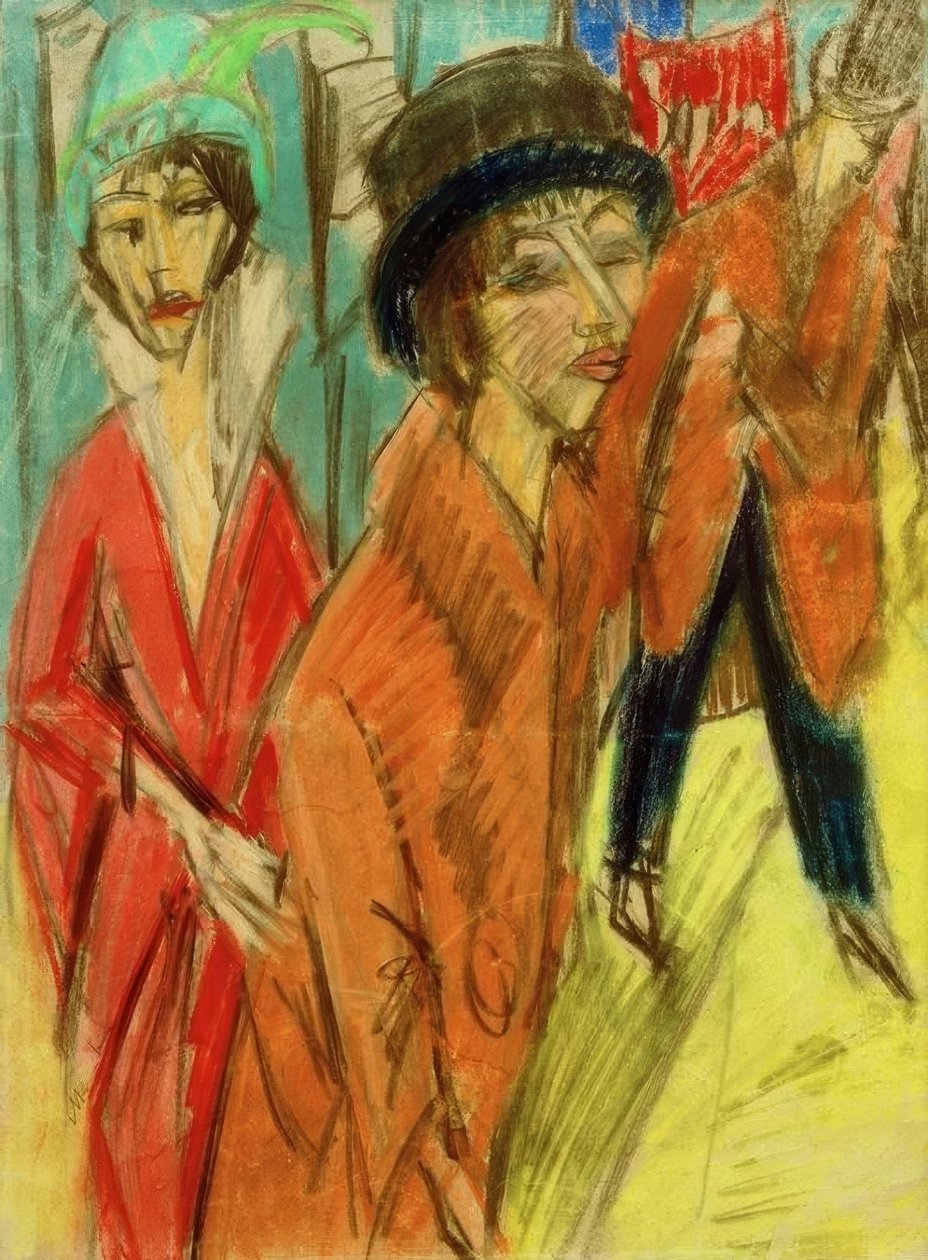 Nők az utcán alkotó: Ernst Ludwig Kirchner