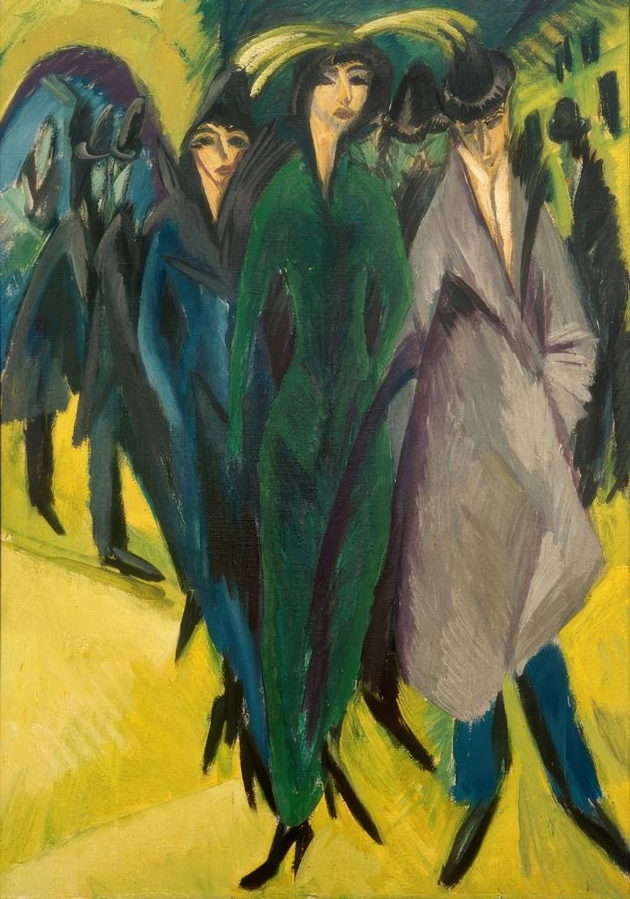 Nők az utcán alkotó: Ernst Ludwig Kirchner