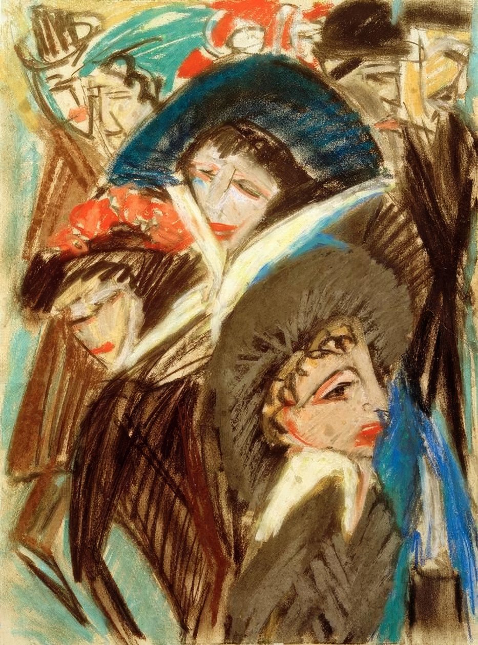 Nők az utcán alkotó: Ernst Ludwig Kirchner