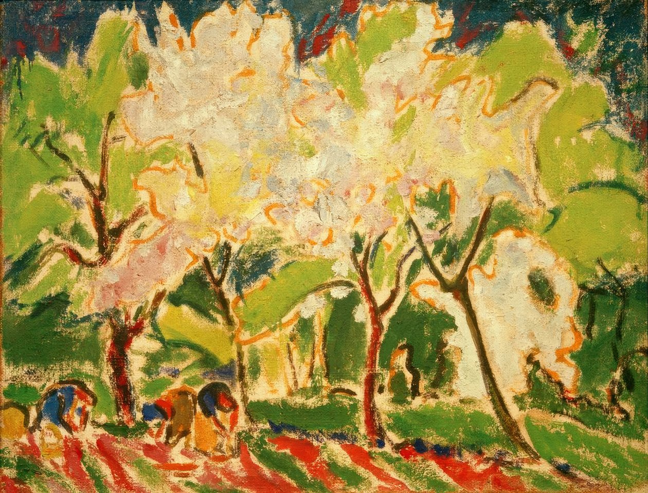 Tavaszi táj alkotó: Ernst Ludwig Kirchner