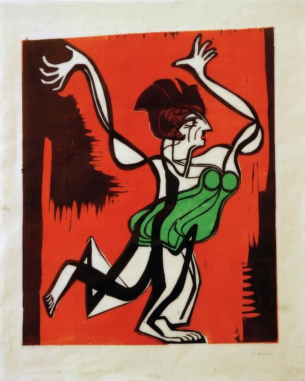 Gret Palucca alkotó: Ernst Ludwig Kirchner