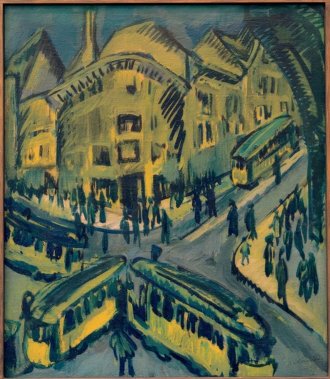 Nollendorfplatz alkotó: Ernst Ludwig Kirchner