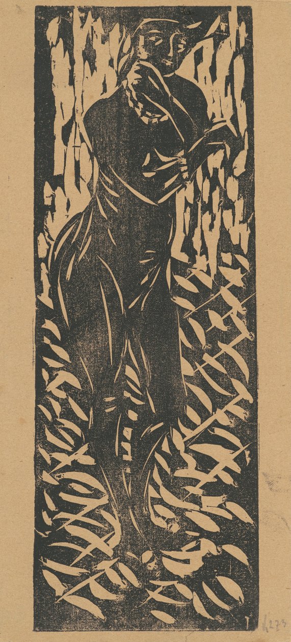 Akt ékszerekkel alkotó: Ernst Ludwig Kirchner