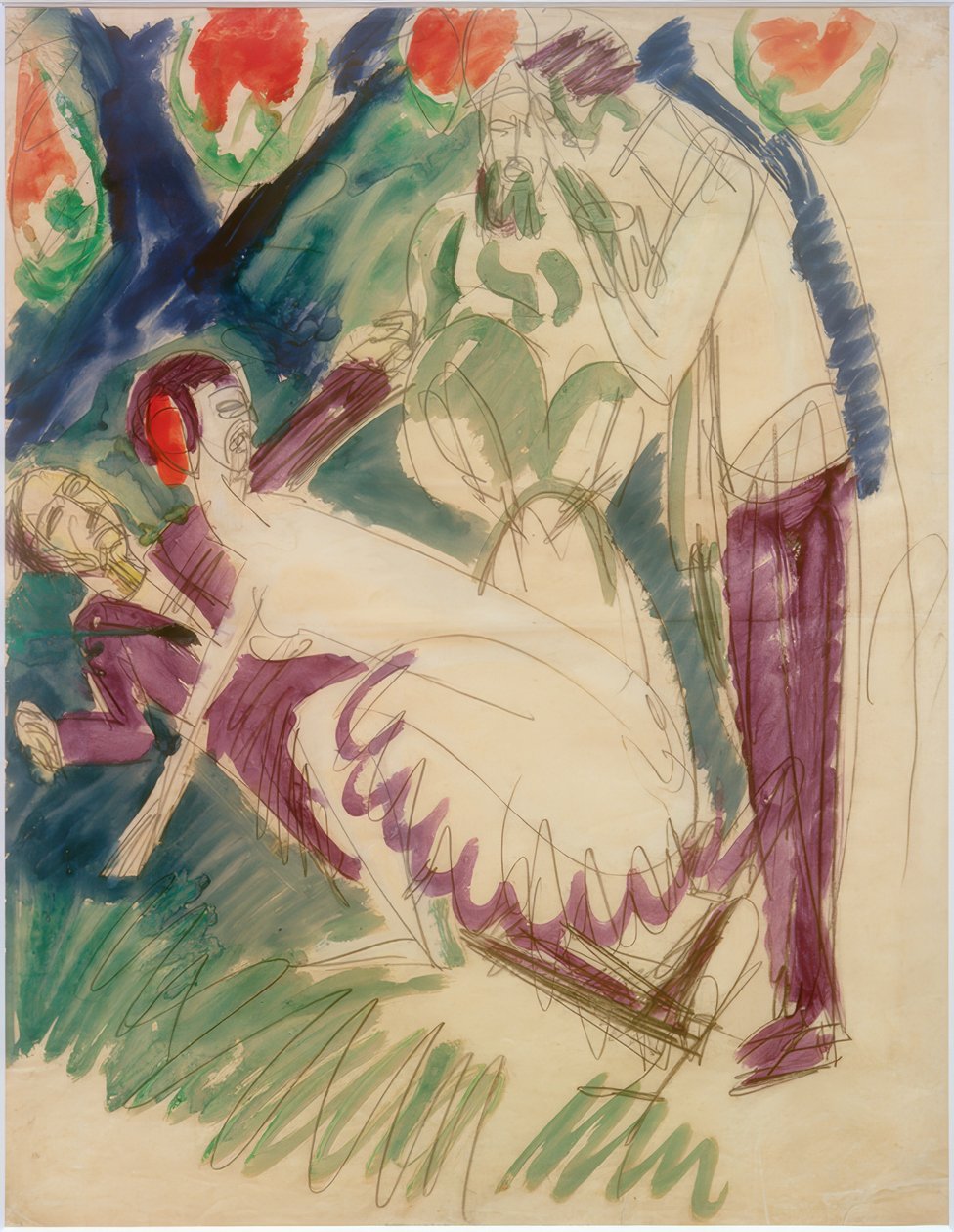 Pantomim alkotó: Ernst Ludwig Kirchner