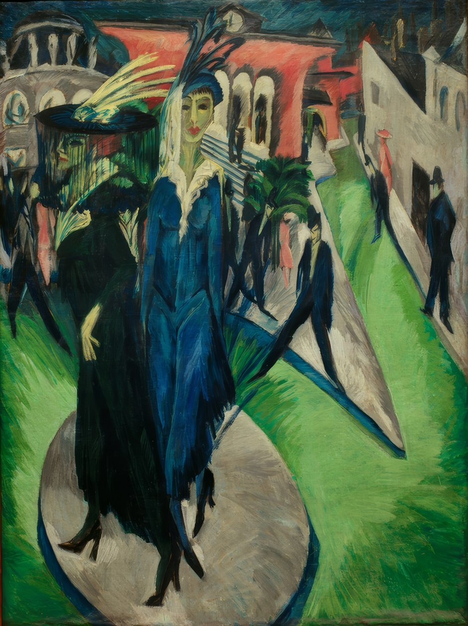 Potsdamer Platz alkotó: Ernst Ludwig Kirchner