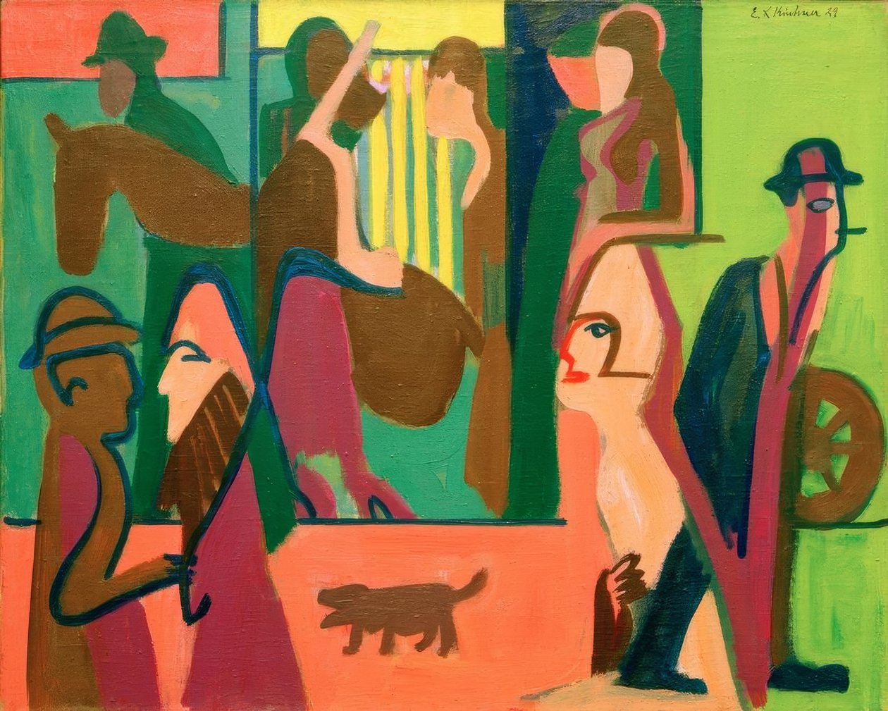 Út alkonyatkor alkotó: Ernst Ludwig Kirchner