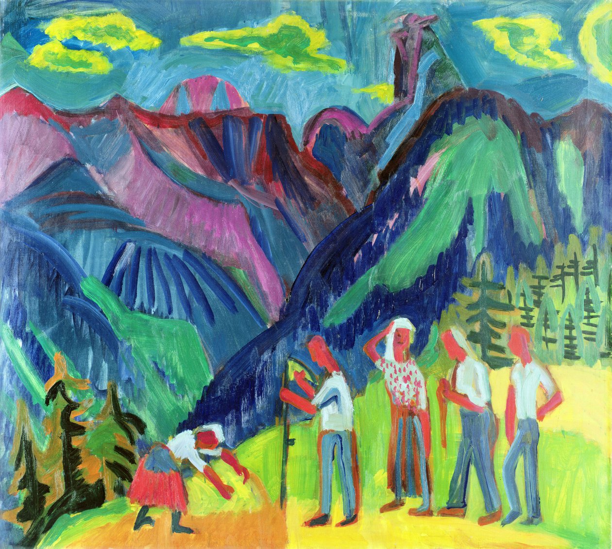 Ismeretlen kép alkotó: Ernst Ludwig Kirchner