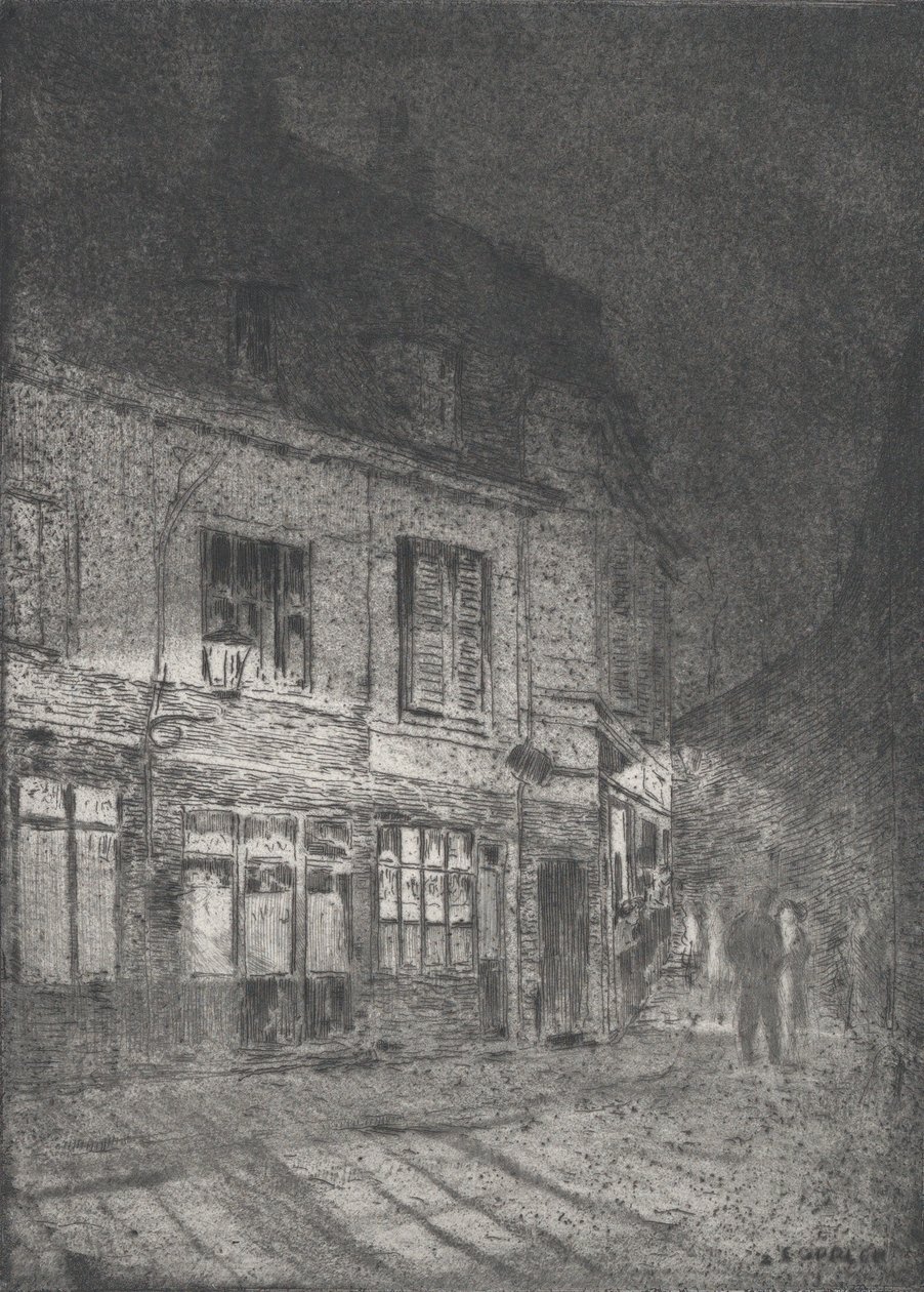 Lille: Love Lane, 1916. alkotó: Ernst Oppler
