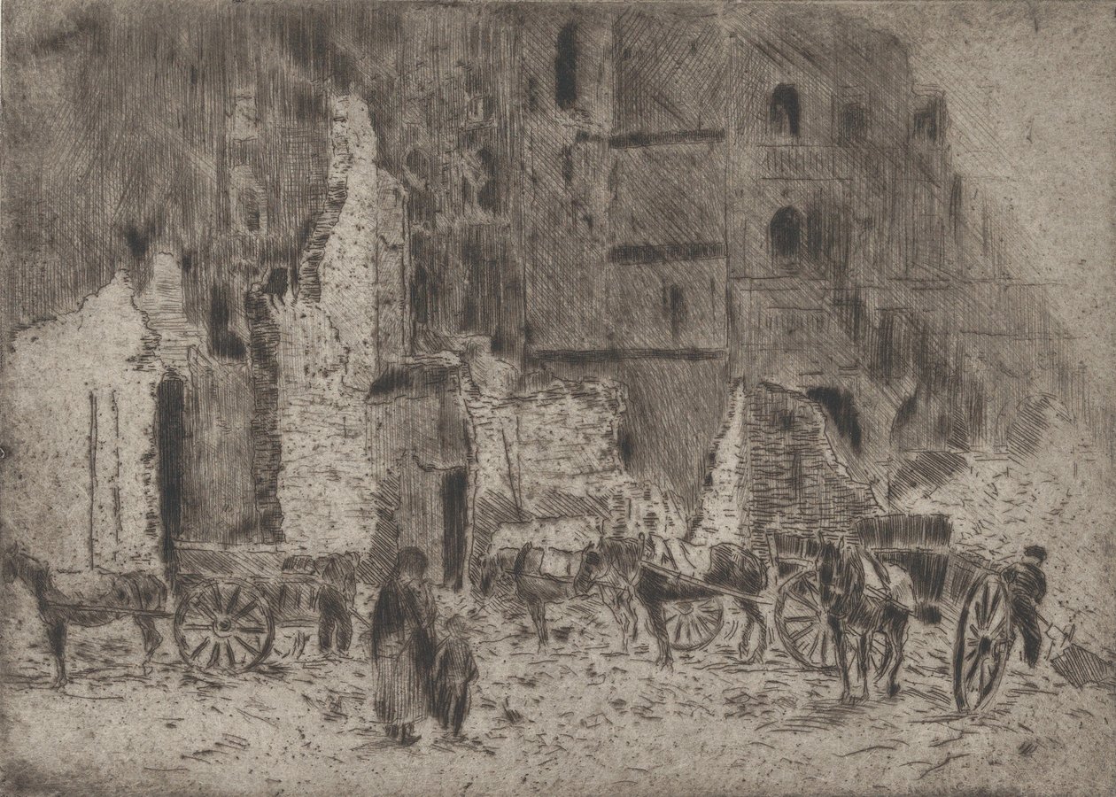 Lille: Rom, 1916. alkotó: Ernst Oppler