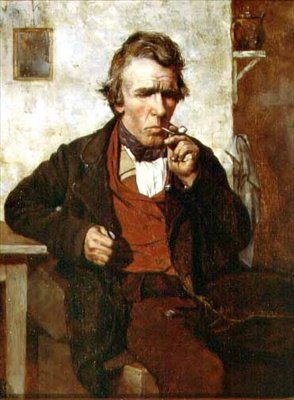 Meditáció (olaj, vászon) alkotó: Erskine Nicol
