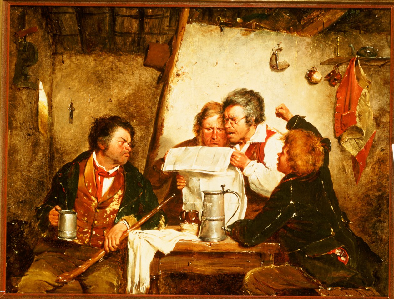 The Ryans and Dwyers, Calumniated Men, 1856 alkotó: Erskine Nicol