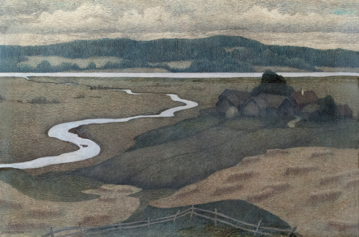 Svartådaleni tájkép alkotó: Ester Almqvist