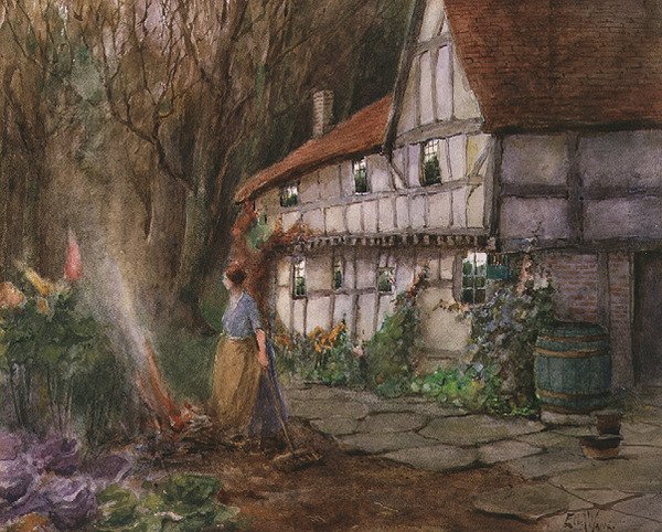 Az őszi máglya alkotó: Ethel Wane