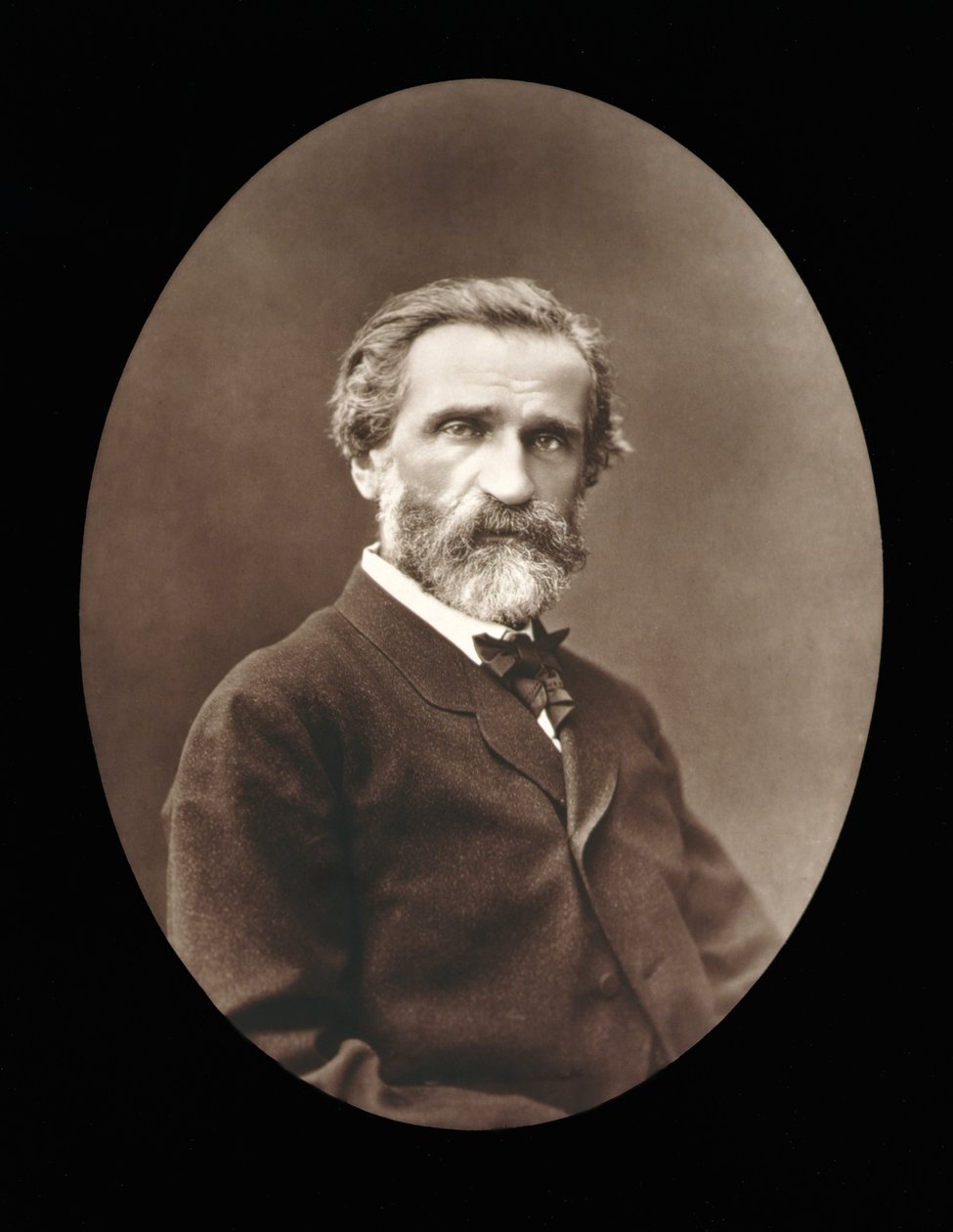 Giuseppe Verdi (1813-1901) a Galerie Contemporaine-ból, 1877 (lásd: 176741) alkotó: Etienne Carjat
