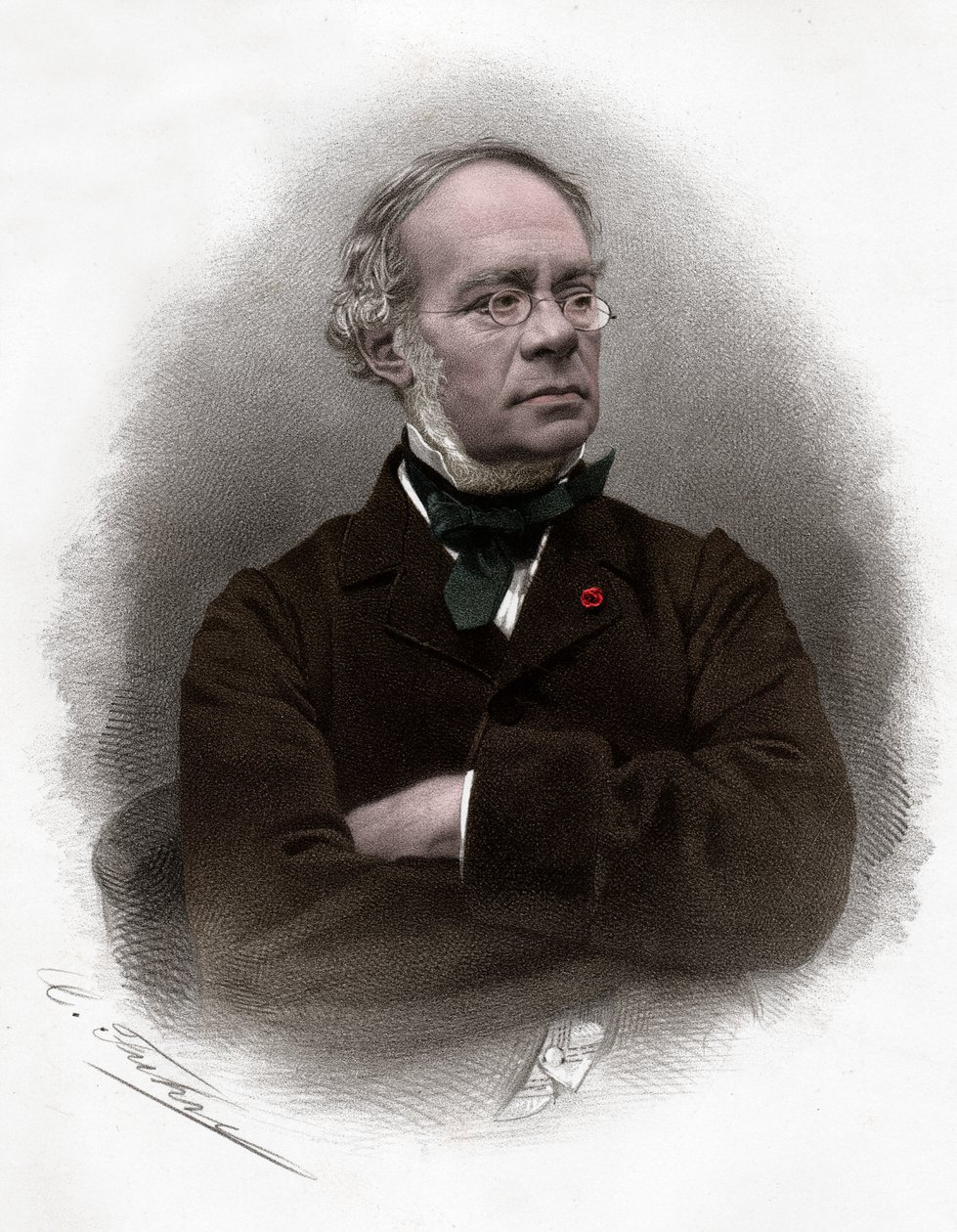 Fromental Halevy, 1860-62 körül (metszet) alkotó: Etienne (after) Carjat