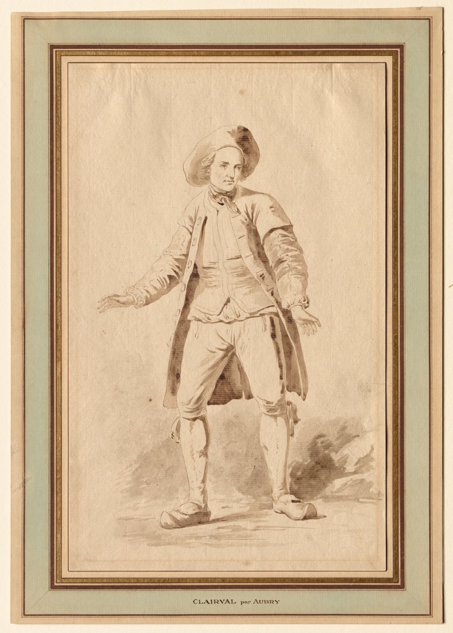 A színész Clairval alkotó: Etienne Aubry