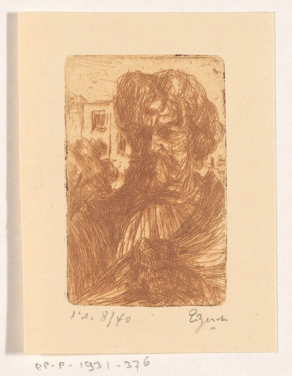 Júdás (Oberammergau) alkotó: Etienne Bosch (signed by artist)
