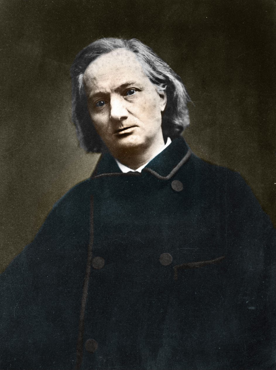 Charles Baudelaire (1821-1867), francia költő alkotó: Etienne Carjat