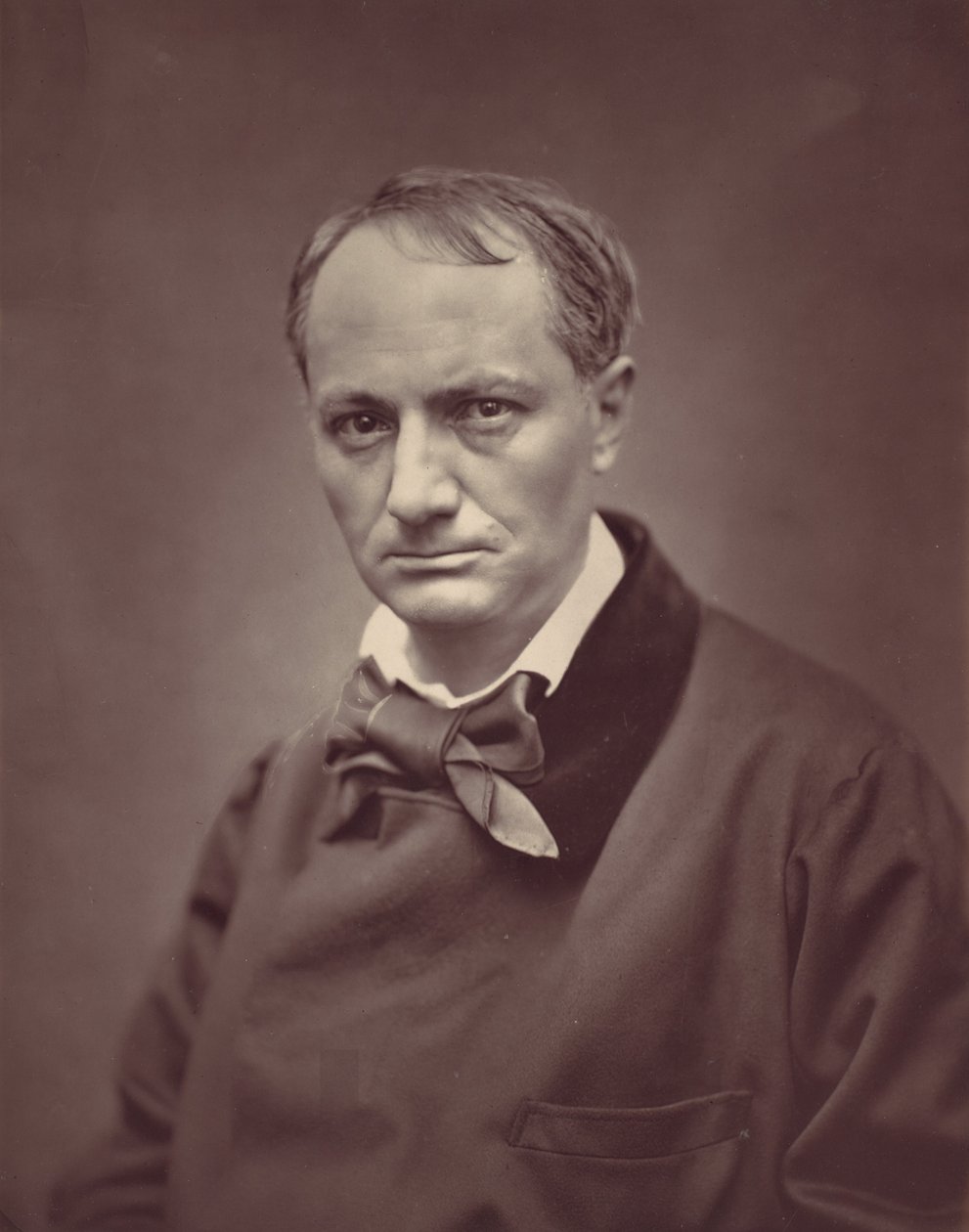 Charles Baudelaire, kb. 1863. alkotó: Etienne Carjat