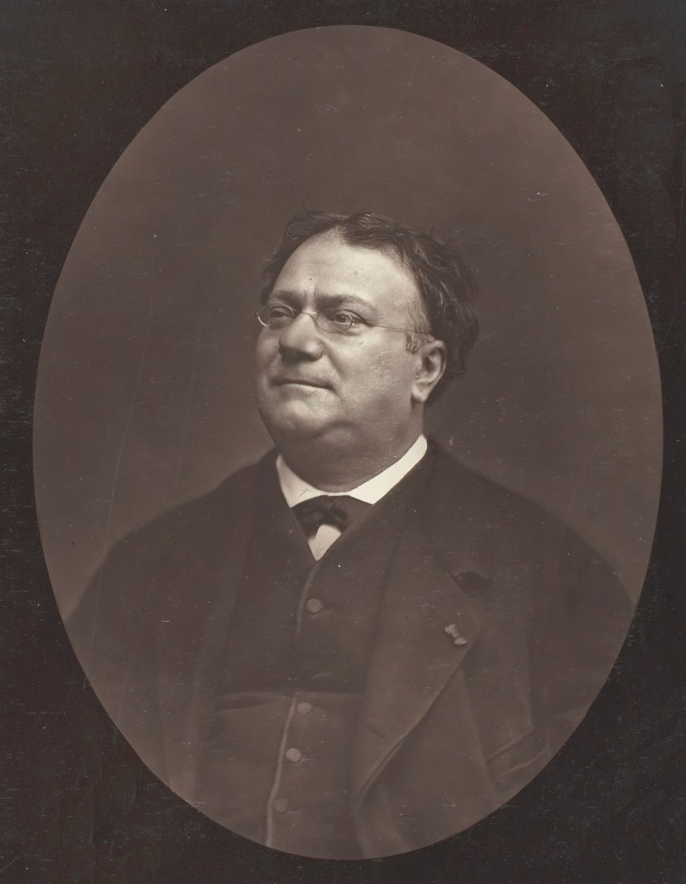 Charles Monselet, c. 1876. alkotó: Etienne Carjat