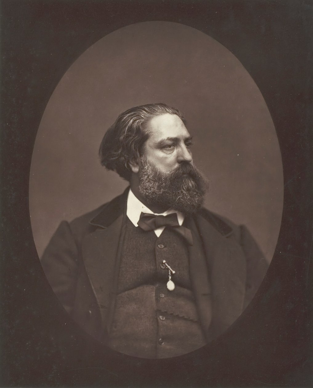 Gustave Aimard, c. 1876. alkotó: Etienne Carjat
