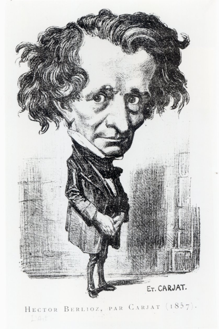 Hector Berlioz alkotó: Etienne Carjat
