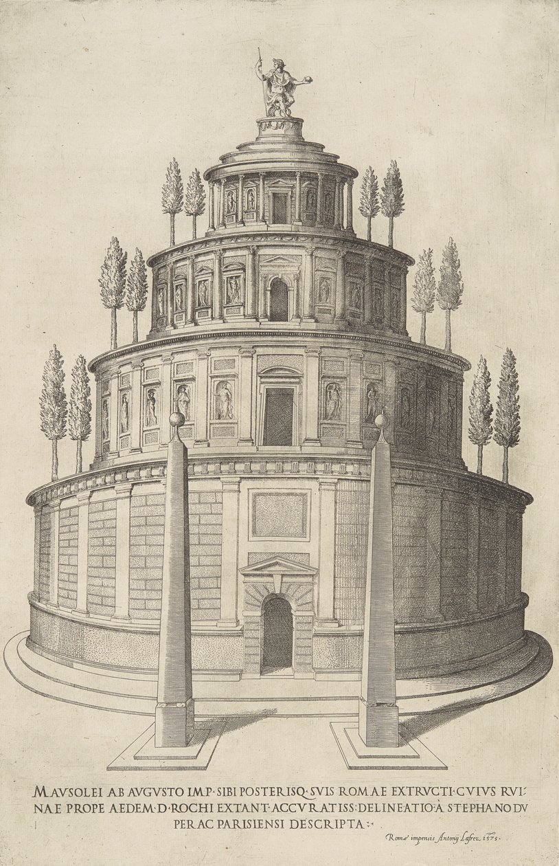 Mausoleums Ab Augusto Imp alkotó: Etienne Duperac