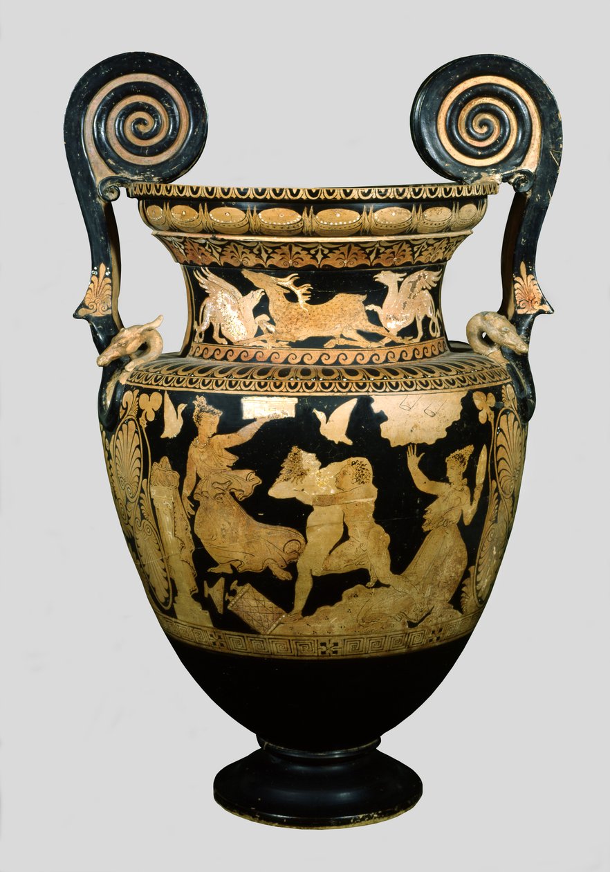 Hajnali kráter a Faleriiből (kerámia) alkotó: Etruscan