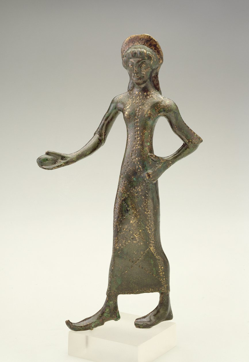 Táncoló lány (bronz) alkotó: Etruscan
