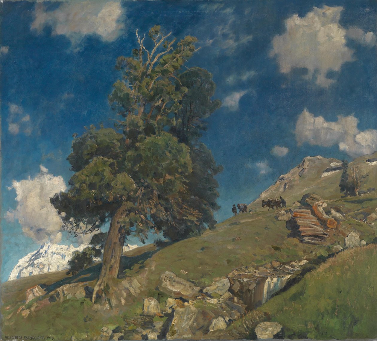 Eugen Felix Prosper hozza Monte Rosát és Arvent alkotó: Eugen Felix Prosper Bracht