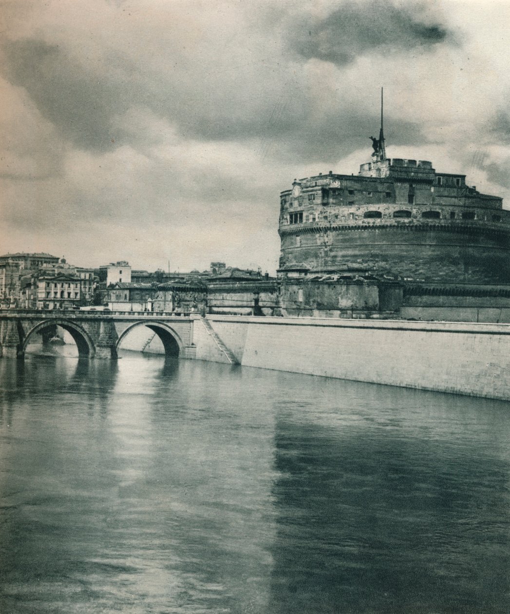 Castel Sant Angelo, Róma, Olaszország, 1927 alkotó: Eugen Poppel