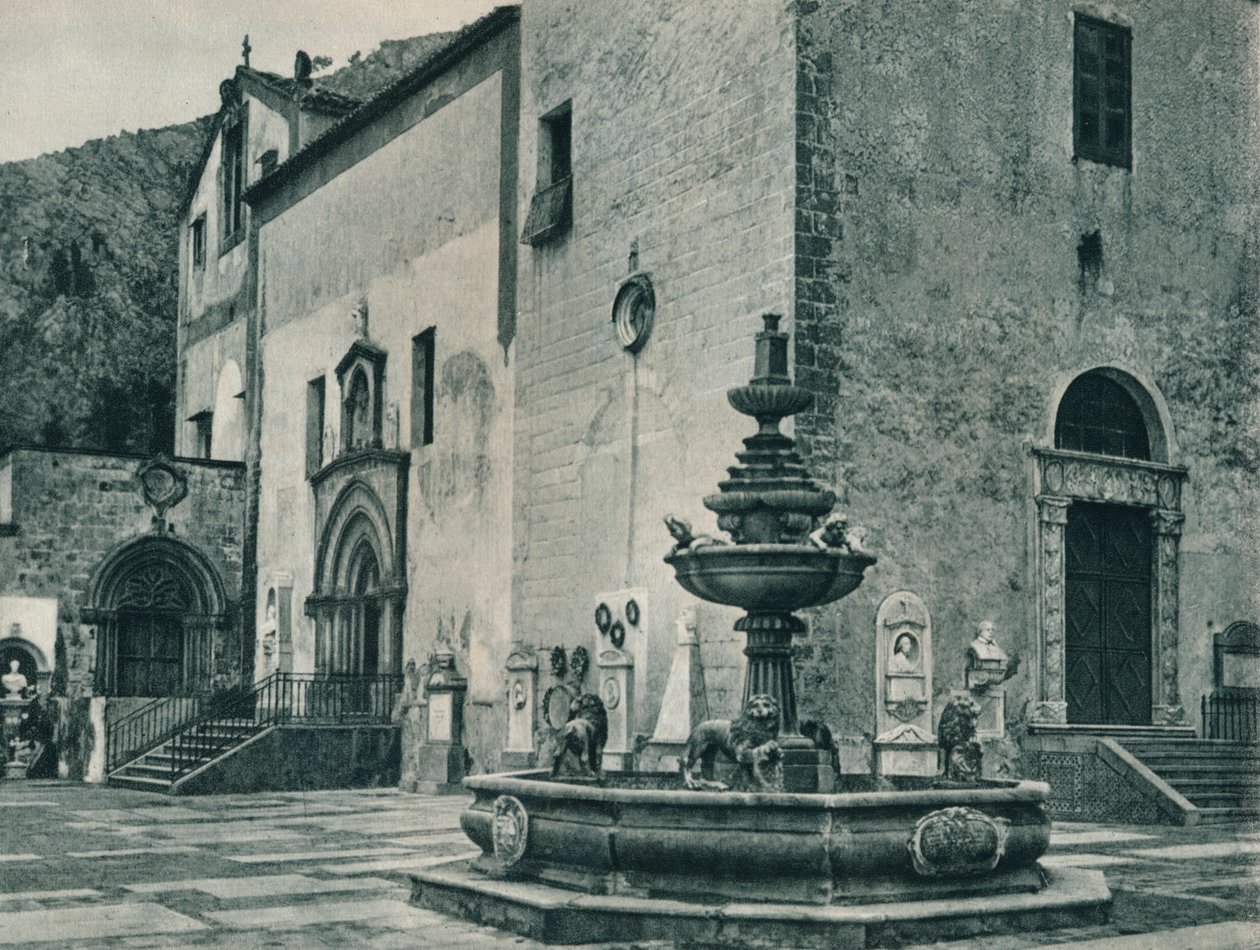 Nyilvános szökőkút, Palermo, Szicília, Olaszország, 1927 alkotó: Eugen Poppel