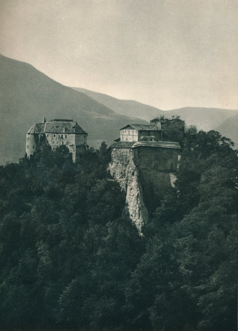 Tiroli vár, Merano, Dél-Tirol, Olaszország, 1927 alkotó: Eugen Poppel